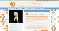 Desktop Screenshot of fondation-arkoun.org